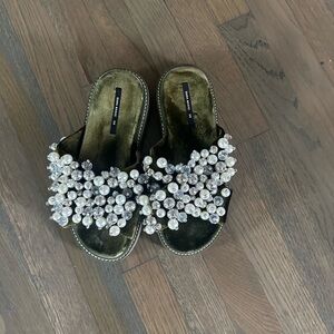 Zara embellished sandals